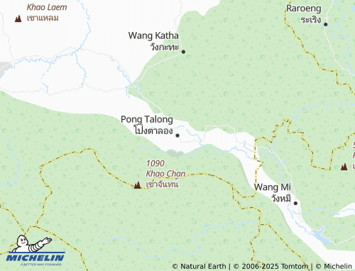 MICHELIN Pong Talong map - ViaMichelin