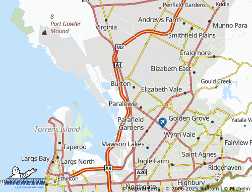 MICHELIN Bolivar map - ViaMichelin