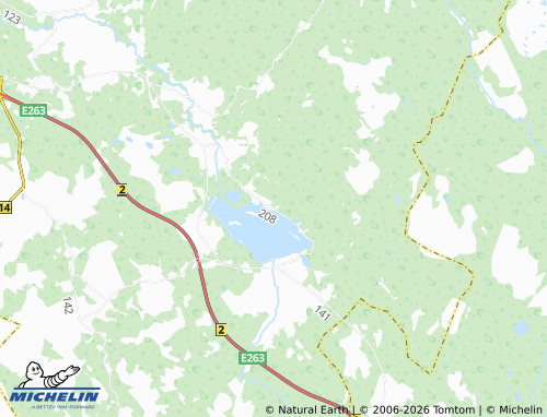 MICHELIN-Landkarte Kiruvere - ViaMichelin