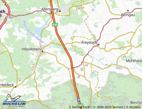 Mapa MICHELIN Pierheim - ViaMichelin