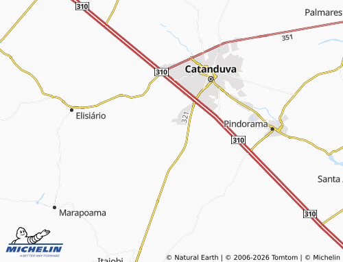 Mapa MICHELIN Bairro do Km Sete - ViaMichelin