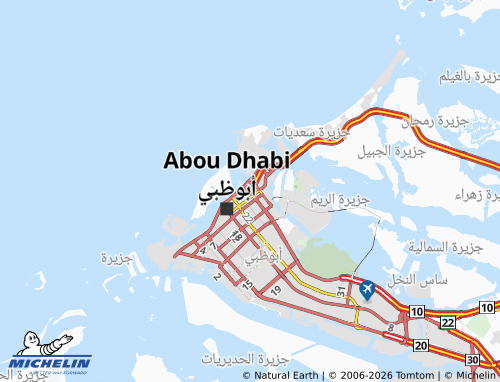 MICHELIN Al Meena 71 map - ViaMichelin