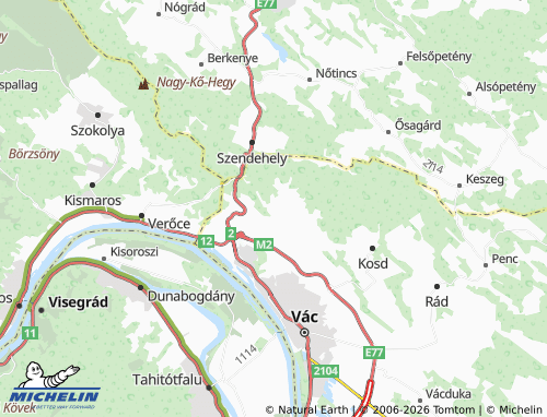 Mapa MICHELIN Kissejce - ViaMichelin