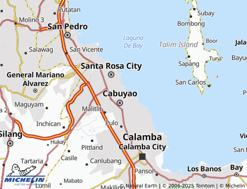 MICHELIN Bigaa map - ViaMichelin