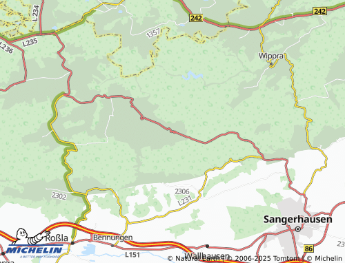 Carte MICHELIN Horla - ViaMichelin