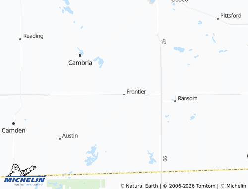 Carte MICHELIN Frontier - ViaMichelin