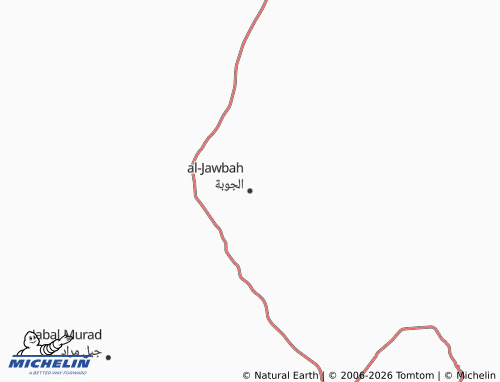 Mapa MICHELIN al-Jawbah - ViaMichelin