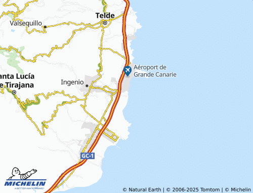 Mapa MICHELIN El Burrero - ViaMichelin