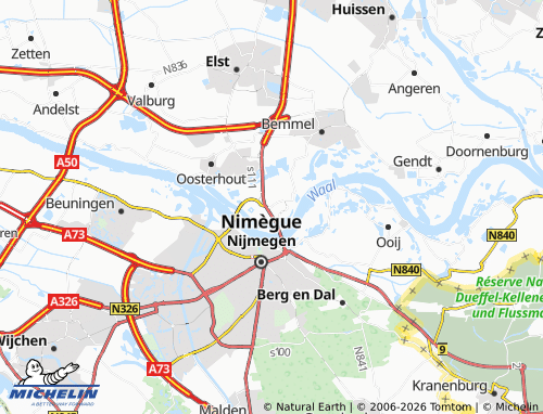 Carte MICHELIN Lent - ViaMichelin