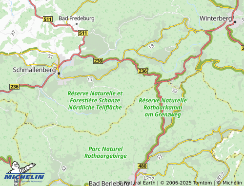 Carte MICHELIN Schanze - ViaMichelin