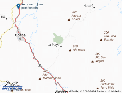 MICHELIN La Playa map - ViaMichelin