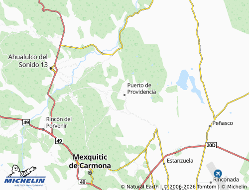 Mappa MICHELIN Puerto de Providencia - ViaMichelin