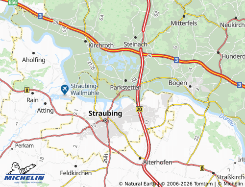 Mapa MICHELIN Thurnhof - ViaMichelin
