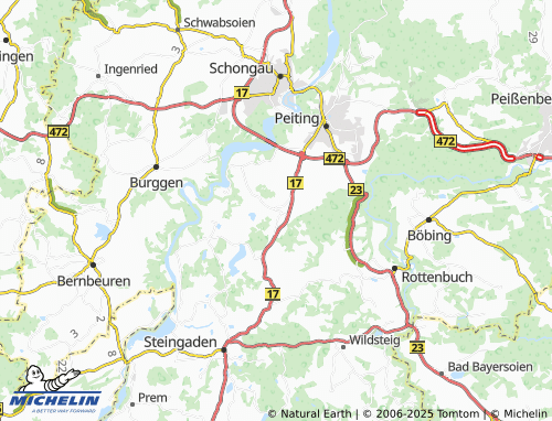 MICHELIN-Landkarte Langenried - ViaMichelin
