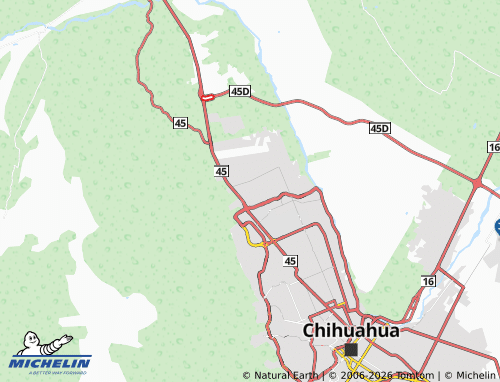Mapa MICHELIN José Vasconcelos - ViaMichelin
