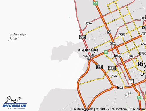 Mappa MICHELIN al-Baleeda - ViaMichelin