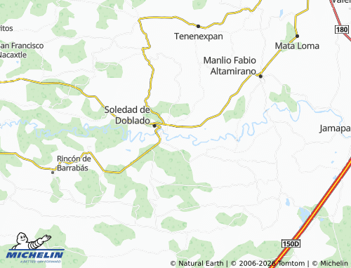 Mapa MICHELIN Paso Pedregoso - ViaMichelin