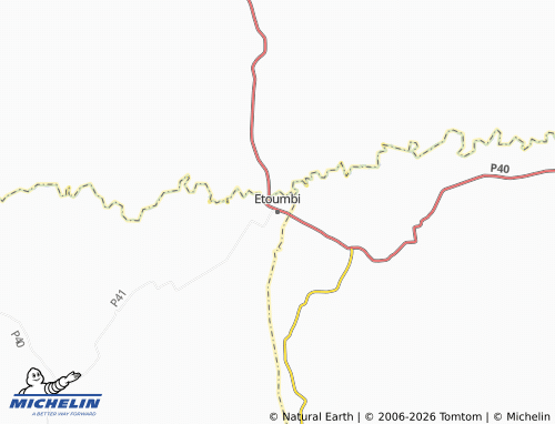 Mapa MICHELIN Etoumbi - ViaMichelin