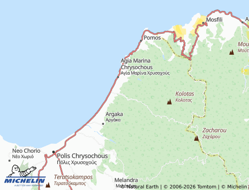 MICHELIN Gialia map - ViaMichelin