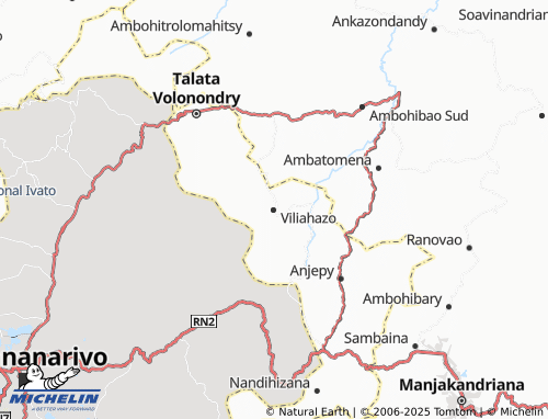 MICHELIN Viliahazo map - ViaMichelin