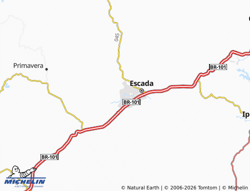 Mapa MICHELIN Boa Esperança - ViaMichelin