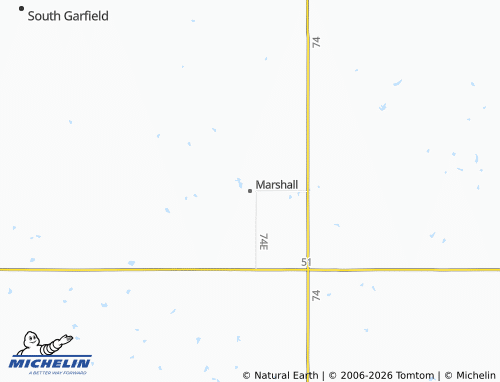 Mappa MICHELIN Marshall - ViaMichelin