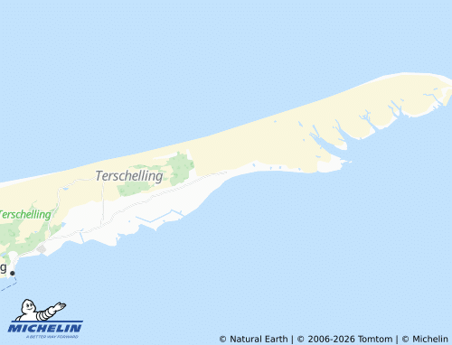 Carte MICHELIN Oosterend - ViaMichelin