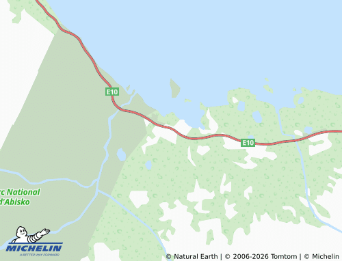 Mappa MICHELIN Abisko - ViaMichelin