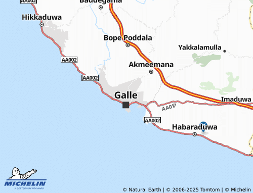 MICHELIN Sanghamittapura map - ViaMichelin