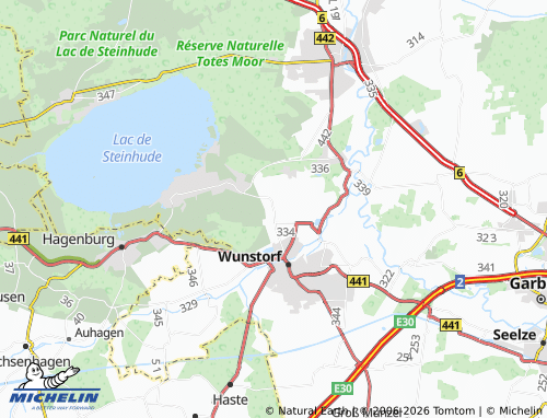 MICHELIN Klein Heidorn map - ViaMichelin