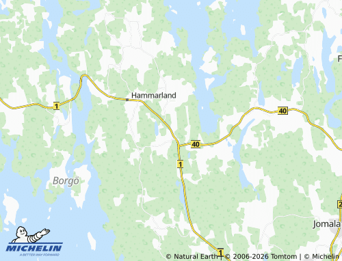 MICHELIN-Landkarte Näfsby - ViaMichelin