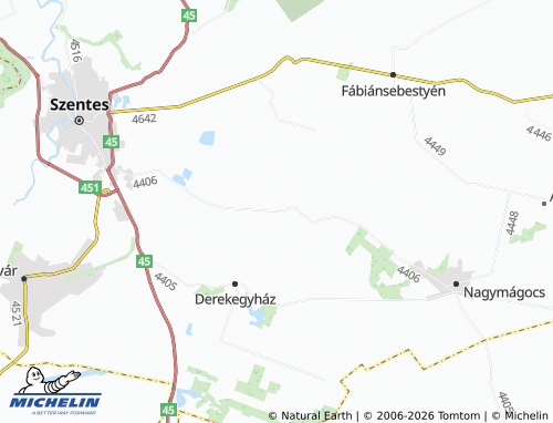 MICHELIN Lapistó map - ViaMichelin