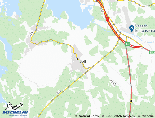 MICHELIN-Landkarte Solf - ViaMichelin