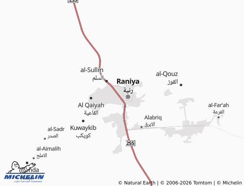 Carte MICHELIN al-'Azeeziyyah - ViaMichelin