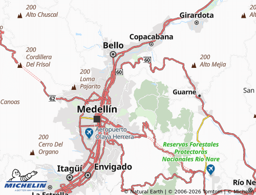 Mapa MICHELIN Oriente - ViaMichelin