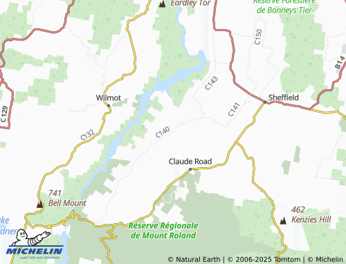 MICHELIN Roland map - ViaMichelin