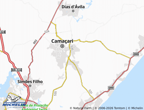 Mappa MICHELIN Jardim Limoeiro - ViaMichelin