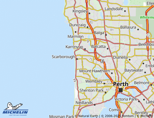 MICHELIN Scarborough map - ViaMichelin