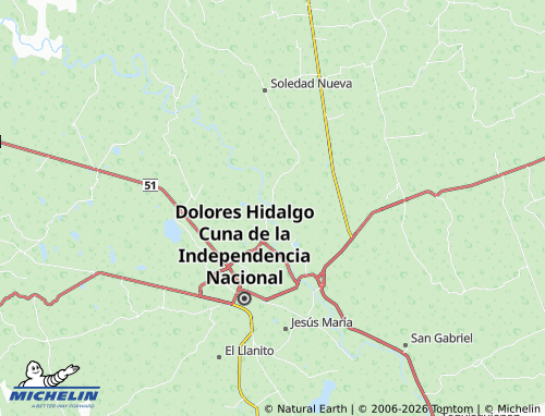 Mapa MICHELIN Calvarito - ViaMichelin