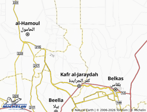 Mapa MICHELIN al-Shutout - ViaMichelin