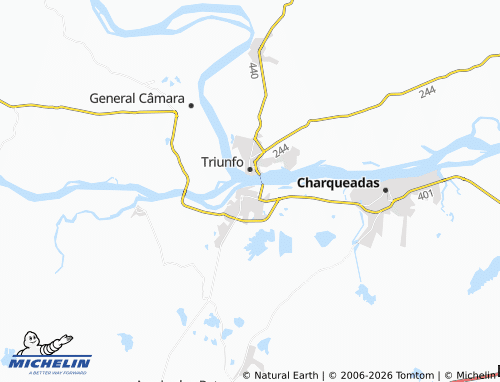 Mapa MICHELIN Cidade Baixa - ViaMichelin