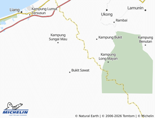 Kaart MICHELIN Kampung Merangking - ViaMichelin