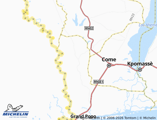 Mappa MICHELIN Djanglame - ViaMichelin