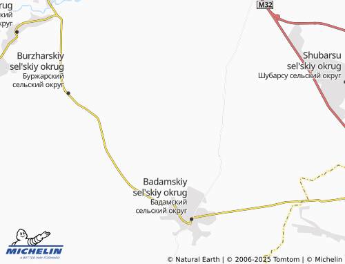MICHELIN Yklastemir map - ViaMichelin