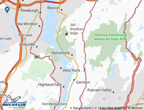 Mapa MICHELIN Nelsonville - ViaMichelin