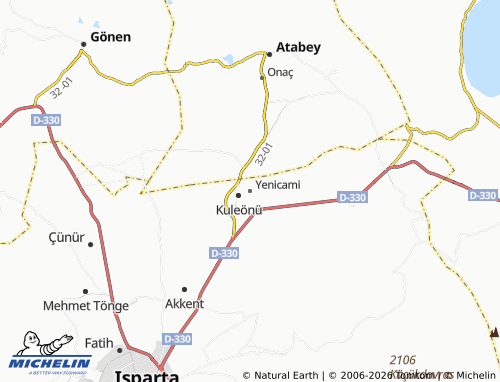 MICHELIN-Landkarte Yenicami - ViaMichelin