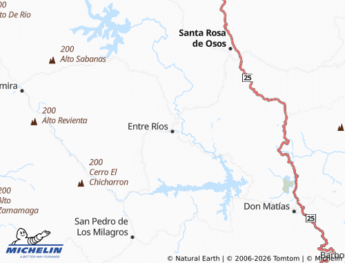 Carte MICHELIN Entre Ríos - ViaMichelin