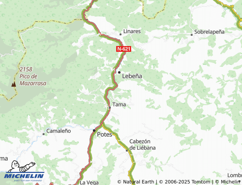 MICHELIN-Landkarte Cobeña - ViaMichelin