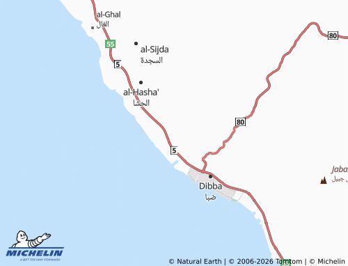 Mappa MICHELIN Ayanah 1 - ViaMichelin