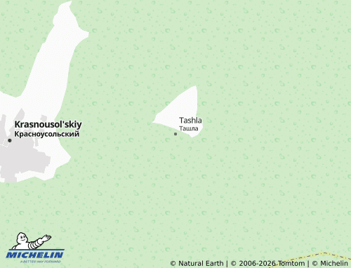 MICHELIN-Landkarte Tashla - ViaMichelin
